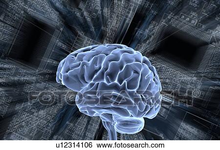 Stock Photograph - Artificial intelligence, conceptual illustration. Fotosearch
