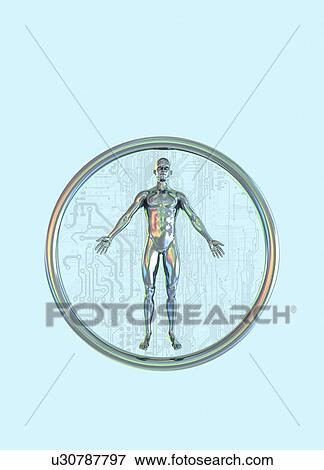 Stock Photo - Artificial intelligence, illustration. Fotosearch