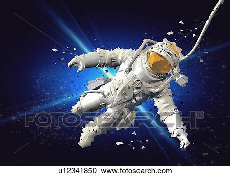 Astronaut, illustration View Large Photo Image Stock Image - Astronaut, illustration. Fotosearch