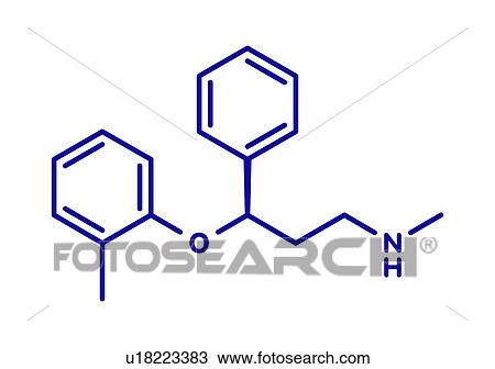 Atomoxetine ADHD drug, molecular model View Large Photo Image Stock Image - Atomoxetine ADHD drug, molecular model. Fotosearch