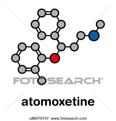 Atomoxetine ADHD drug, molecular model View Large Photo Image Stock Photo - Atomoxetine ADHD drug, molecular model. Fotosearch