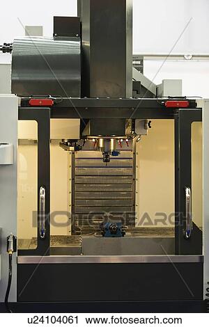 Automated metal processing lathe View Large Photo Image Stock Image - Automated metal processing lathe. Fotosearch