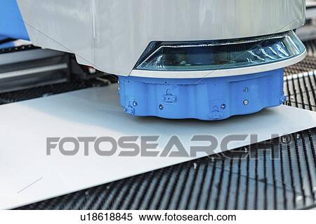 Automated metalwork machine View Large Photo Image Stock Photography - Automated metalwork machine. Fotosearch