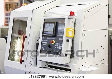 Automatic lathe machine View Large Photo Image Stock Image - Automatic lathe machine. Fotosearch