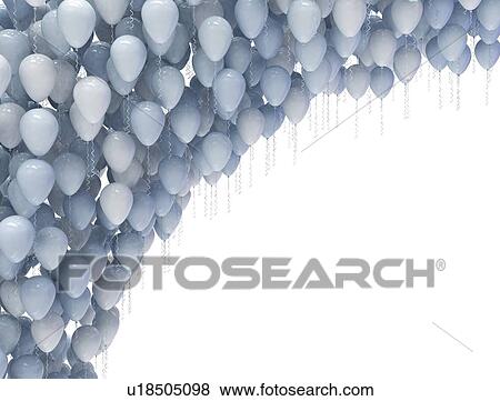 Stock Photo - Balloon arch, illustration. Fotosearch