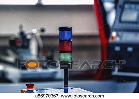 Stock Photo - Bar feeder light. Fotosearch