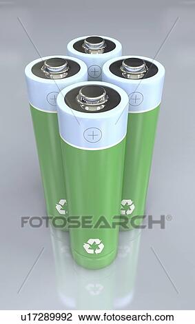 Battery recycling, conceptual illustration View Large Photo Image Stock Image - Battery recycling, conceptual illustration. Fotosearch
