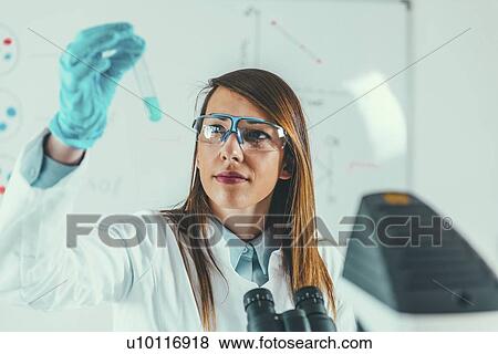 Stock Photo - Biotechnology research. Fotosearch