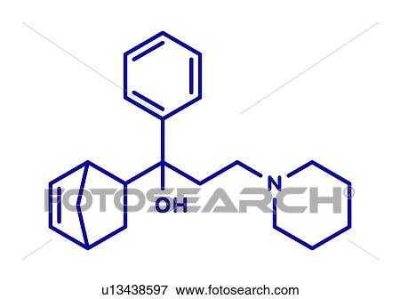 Biperiden Parkinson's disease drug, molecular model View Large Photo Image Stock Photo - Biperiden Parkinson's disease drug, molecular model. Fotosearch