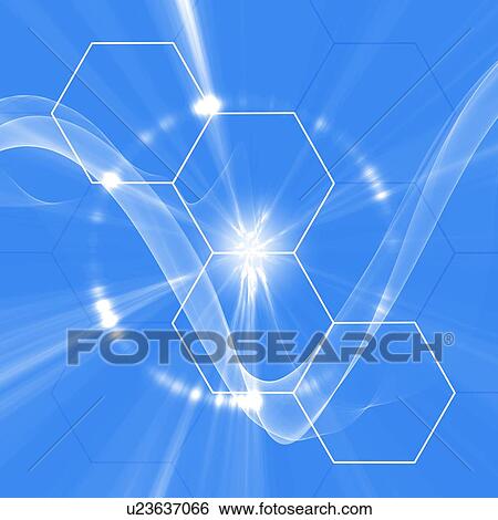 Stock Photograph - Blank chemical elements, illustration.. Fotosearch
