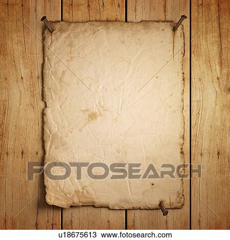 Blank paper on wooden boards, illustration. View Large Photo Image Stock Image - Blank paper on wooden boards, illustration.. Fotosearch