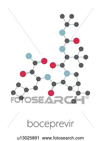 Boceprevir hepatitis C virus drug, molecular model View Large Photo Image Stock Image - Boceprevir hepatitis C virus drug, molecular model. Fotosearch