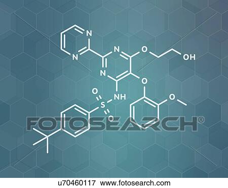 Bosentan pulmonary artery hypertension drug, molecular model View Large Photo Image Stock Photo - Bosentan pulmonary artery hypertension drug, molecular model. Fotosearch