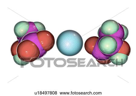 Calcium lactate, molecular model View Large Photo Image Stock Photo - Calcium lactate, molecular model. Fotosearch