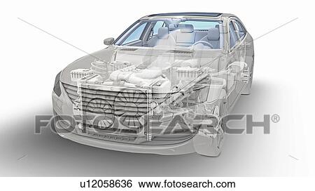 Car, illustration View Large Photo Image Stock Photograph - Car, illustration. Fotosearch