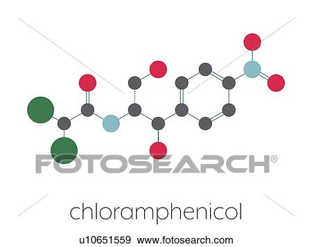 Chloramphenicol antibiotic drug, molecular model View Large Photo Image Stock Photo - Chloramphenicol antibiotic drug, molecular model. Fotosearch