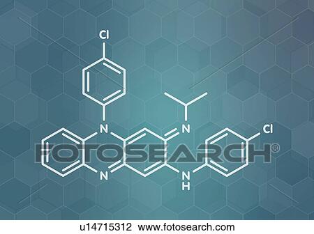 Clofazimine leprosy drug, molecular model View Large Photo Image Stock Image - Clofazimine leprosy drug, molecular model. Fotosearch