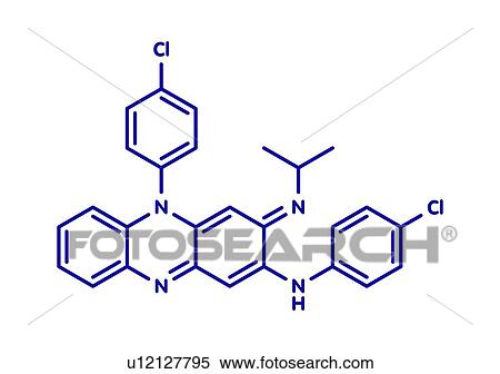 Clofazimine leprosy drug, molecular model View Large Photo Image Stock Photography - Clofazimine leprosy drug, molecular model. Fotosearch