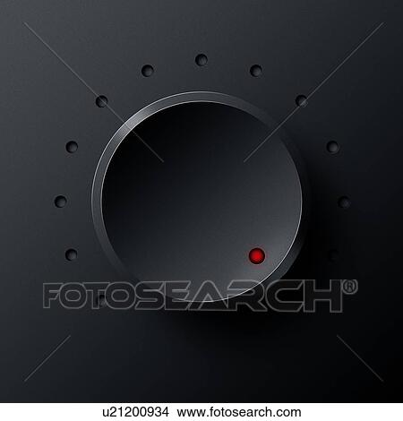Close-up of a volume knob View Large Photo Image Picture - Close-up of a volume knob. Fotosearch