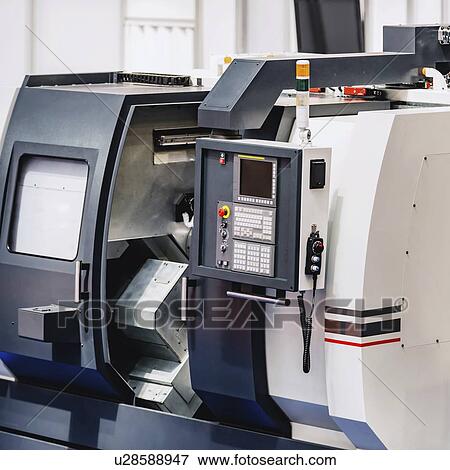 Stock Photo - CNC machine. Fotosearch
