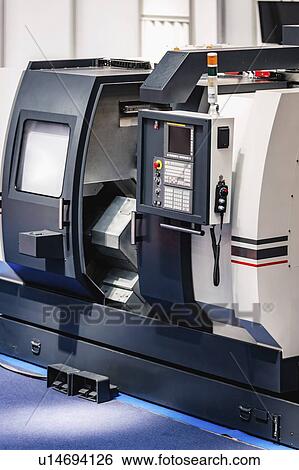Stock Photograph - CNC machine. Fotosearch