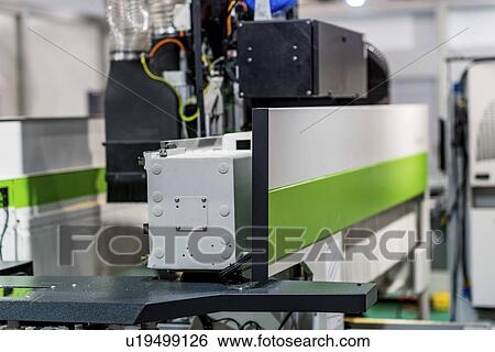 Stock Photograph - CNC woodworking machine. Fotosearch