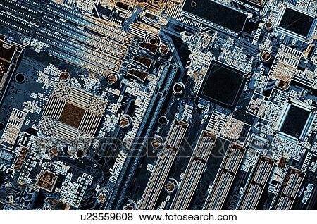 Computer circuit board View Large Photo Image Stock Photo - Computer circuit board. Fotosearch