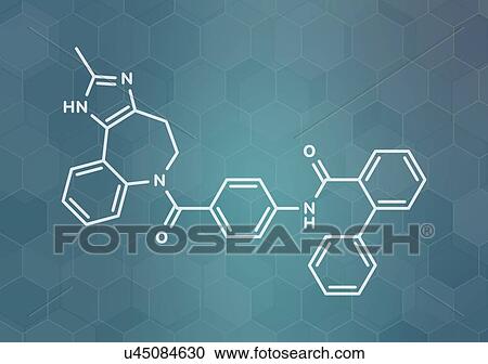 Conivaptan hyponatremia drug, molecular model View Large Photo Image Stock Image - Conivaptan hyponatremia drug, molecular model. Fotosearch