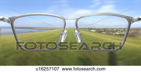 Corrective glasses, illustration View Large Photo Image Stock Photo - Corrective glasses, illustration. Fotosearch