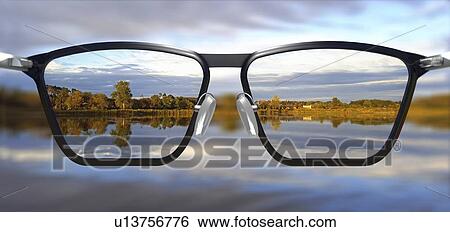 Corrective glasses, illustration View Large Photo Image Stock Photograph - Corrective glasses, illustration. Fotosearch