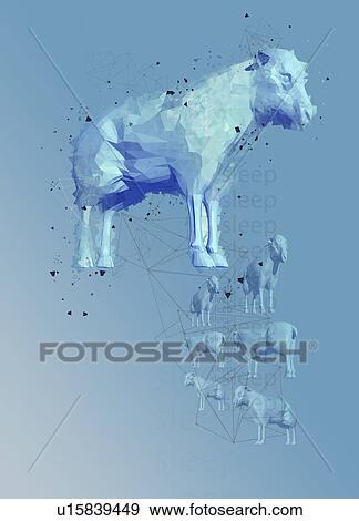 Cow, illustration. View Large Photo Image Stock Photo - Cow, illustration.. Fotosearch