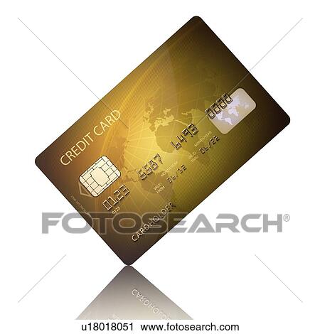 Credit card, illustration. View Large Photo Image Stock Image - Credit card, illustration.. Fotosearch