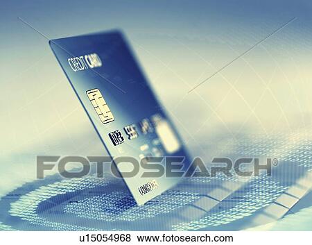 Credit card, illustration. View Large Photo Image Stock Photo - Credit card, illustration.. Fotosearch
