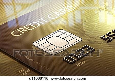 Credit card, illustration. View Large Photo Image Stock Photograph - Credit card, illustration.. Fotosearch