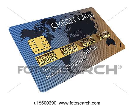 Stock Image - Credit card protection, conceptual illustration. Fotosearch
