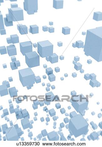 Cubes, illustration View Large Photo Image Stock Image - Cubes, illustration. Fotosearch