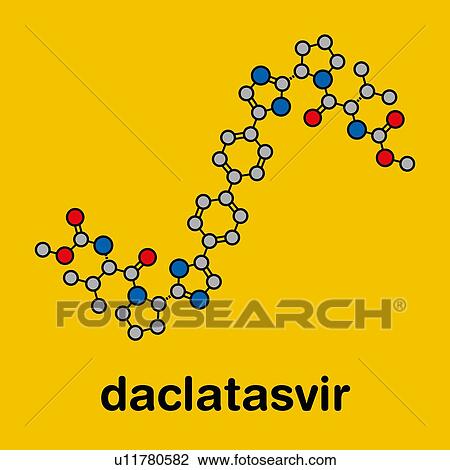 Daclatasvir hepatitis C virus drug, molecular model View Large Photo Image Stock Image - Daclatasvir hepatitis C virus drug, molecular model. Fotosearch