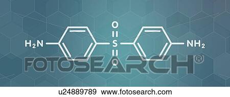 Dapsone antibacterial drug, molecular model View Large Photo Image Stock Photo - Dapsone antibacterial drug, molecular model. Fotosearch