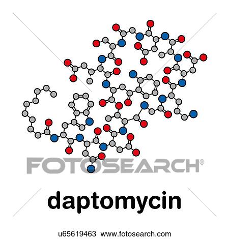 Daptomycin antibiotic drug, molecular model View Large Photo Image Stock Image - Daptomycin antibiotic drug, molecular model. Fotosearch