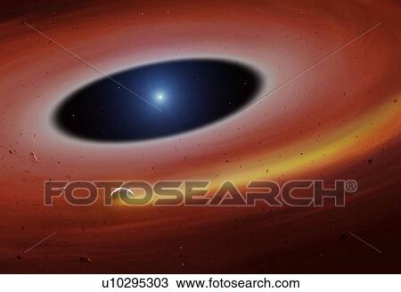 Debris ring and planet around white dwarf, illustration View Large Photo Image Stock Image - Debris ring and planet around white dwarf, illustration. Fotosearch