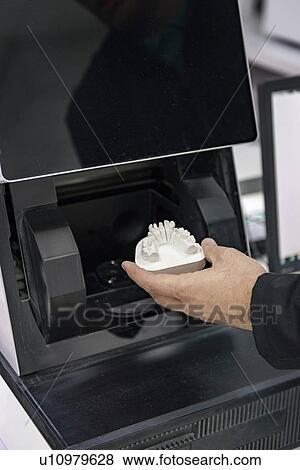 Stock Photo - Dental 3d scanner. Fotosearch