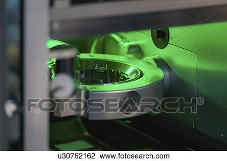 Stock Image - Dental CAD milling machine. Fotosearch