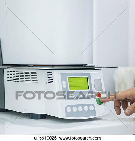 Stock Photograph - Dental press oven. Fotosearch