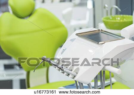 Stock Image - Dentist's chair. Fotosearch