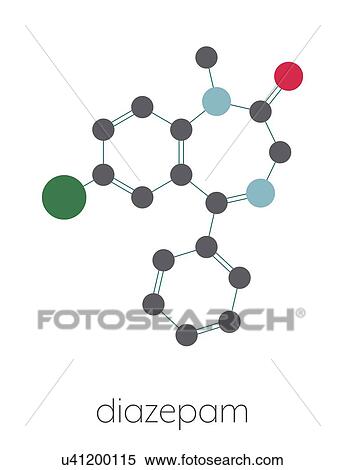 Diazepam sedative and hypnotic drug, molecular model View Large Photo Image Stock Photography - Diazepam sedative and hypnotic drug, molecular model. Fotosearch