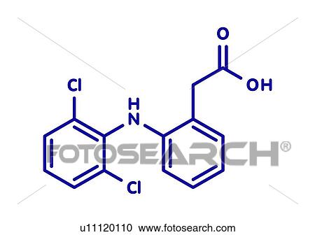 Diclofenac pain and inflammation drug, molecular model View Large Photo Image Stock Image - Diclofenac pain and inflammation drug, molecular model. Fotosearch