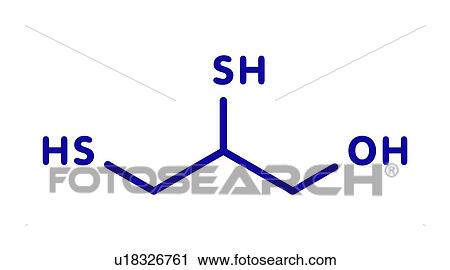 Dimercaprol metal poisoning antidote, molecular model View Large Photo Image Stock Image - Dimercaprol metal poisoning antidote, molecular model. Fotosearch