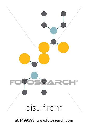 Disulfiram alcoholism drug, molecular model View Large Photo Image Stock Image - Disulfiram alcoholism drug, molecular model. Fotosearch