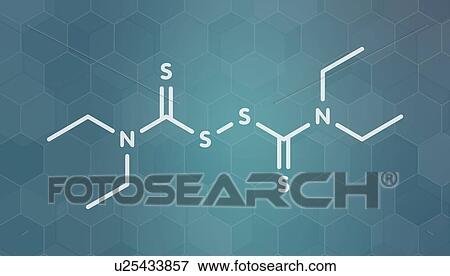 Disulfiram alcoholism drug, molecular model View Large Photo Image Stock Photo - Disulfiram alcoholism drug, molecular model. Fotosearch