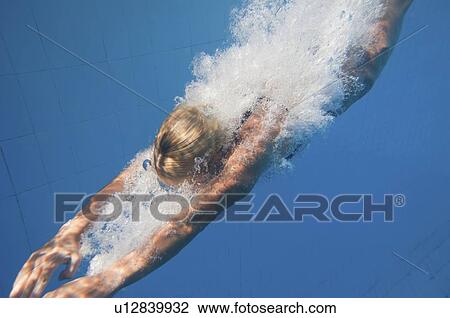 Diver underwater View Large Photo Image Stock Image - Diver underwater. Fotosearch
